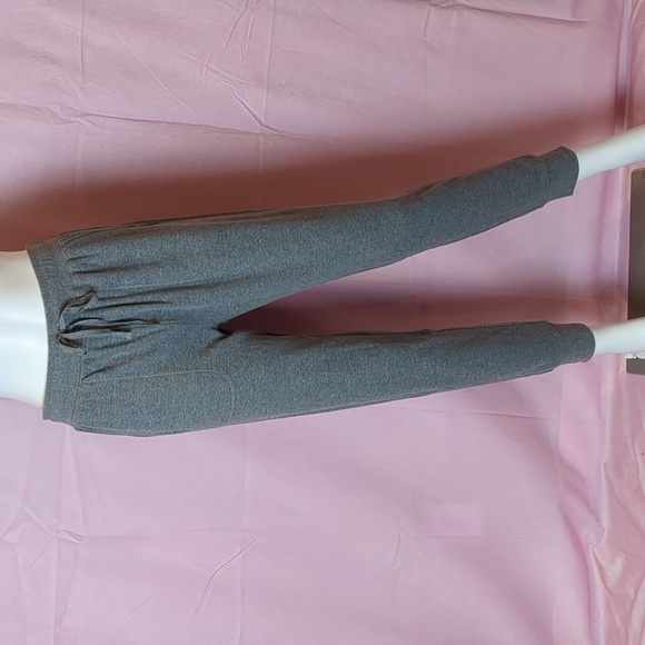 Splendid Gray Thermal Knit Drawstring Waist Pull On Lounge Jogger Pants Small - Picture 1 of 8